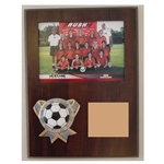 Soccer Themed Photo Plaques