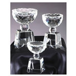Crystal Bowl Shaped Trophies