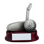 Golf Silver Putter Trophies