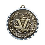 Victory Gold Diamond Cut Medals