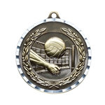 Volleyball Gold Diamond Cut Medals