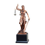 Lady Justice Gallery Resin Trophies