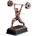 Weightlifter Male Trophies