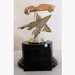 6" Star Pinewood Derby Car Trophy