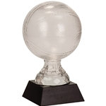 Small Basketball Premier Glass Trophies