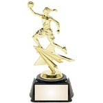 Basketball Female Star Figure Trophy