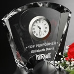 Fanfare Clock Crystal Awards