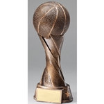 Basketball Spiral Trophies