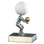 Volleyball No Face Bobblehead Trophies