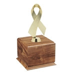 Gold "Childhood Cancer" Awareness Ribbon Perpetual Awards