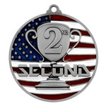 2nd Place Patriotic Medals