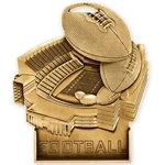 Football Stand-Up Medallions