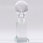 Light Bulb Crystal Trophy