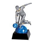 Male Bowling Motion Extreme Trophies