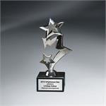 Silver Cascade Metal Stars Award