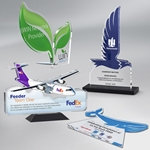 Custom Shaped Acrylic Awards 3/8" thick (up to 62 square inches)