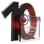 TopTica 10 Year Custom Trophy