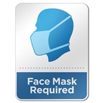 Face Mask Required Acrylic Sign