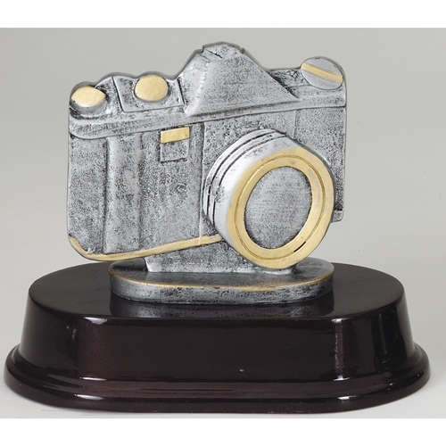 Photography Camera Lens Trophy Award ENGRAVED FREE in 2 Sizes 