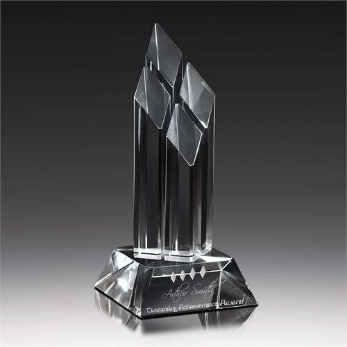Black Diamond Crystal Trophy