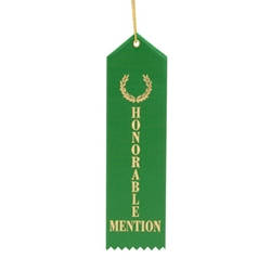Honorable Mention Ribbons