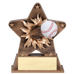 Baseball Starburst Trophies