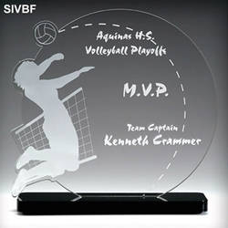 Volleyball Acrylic Awards