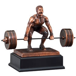 Weightlifting Male Deadlift Trophies