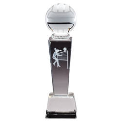 Volleyball Female Sport Crystal Trophies