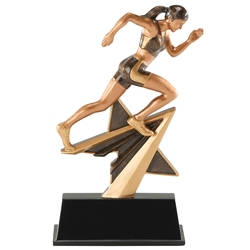 Track Female Star Power Trophies