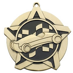 Pinewood Derby Super Star Medals