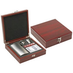 Flask and Cards Gift Sets