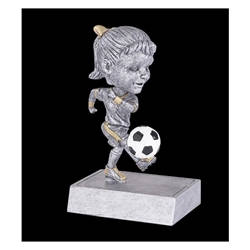 Female Soccer Rock n' Bop Bobblehead Trophies
