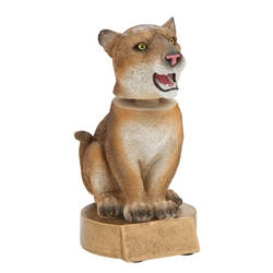Cougar Mascot Bobblehead Trophies