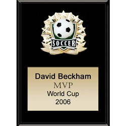 Soccer All Star Plaques