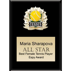 Tennis All Star Plaques