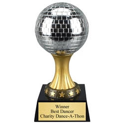 Disco Mirror Ball Dance Trophies