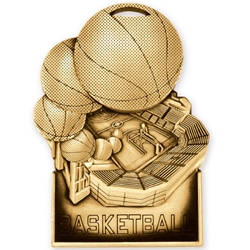 Basketball Stand-Up Medallions