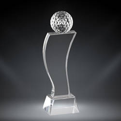 Golf Crystal Tower Trophies