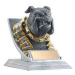 Bulldog Mascot Trophies