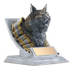 Bobcat Mascot Trophies