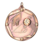 Basketball Die Cast Medals