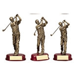 Male Golf Swing Trophies