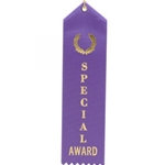 2x8" Purple Special Award Ribbons