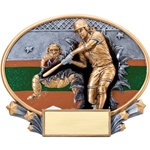 Softball Female XPlosion Oval Trophies