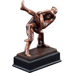 Wrestling Gallery Resin Trophy