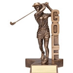 Golf Female Billboard Trophies