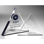 Triangle Paperweight Acrylic Awards