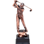 Copper Series Male Golf Swing Trophies