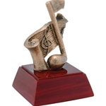 Music Note Resin Sculpture Trophies